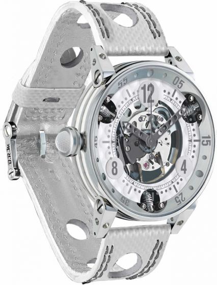 Luxury BRM GOLF WHITE SKELETON GREY GF6-44-SA-SQ-AG watch Replica